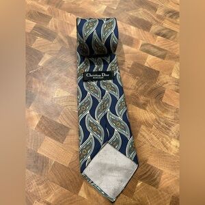 Christian Dior Monsieur Silk Tie – Vintage Paisley Print